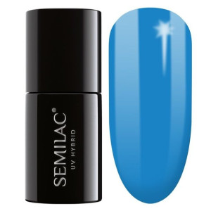 SEMILAC Lakier hybrydowy 019 Blue Lagoon - 7 ml