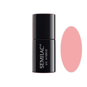 SEMILAC Lakier hybrydowy 053 French Pink Milk - TRANSPARENTNY - 7 ml