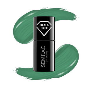 SEMILAC Lakier hybrydowy Fiori 588 Fresh Green (HEMA free) 7ml