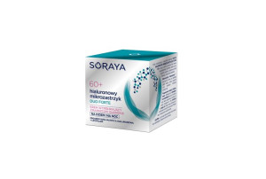 Soraya Hialuronowy Mikrozastrzyk Duo Forte 60+ Krem na dzień i noc 50ml