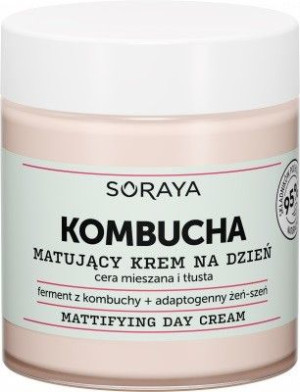 Soraya Kombucha Matujący Krem na dzień - cera mieszana i tłusta 75ml