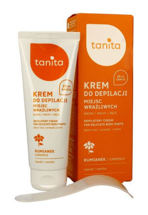 Tanita Krem do depilacji miejsc wrażliwych Rumianek  125ml