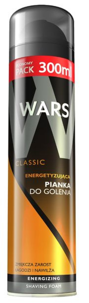 Wars Classic Pianka do golenia energetyzująca 300ml