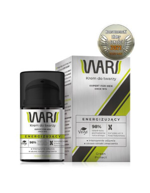Wars Expert for Men Krem do twarzy energizujący - Kompleks Witamin & Kwas H