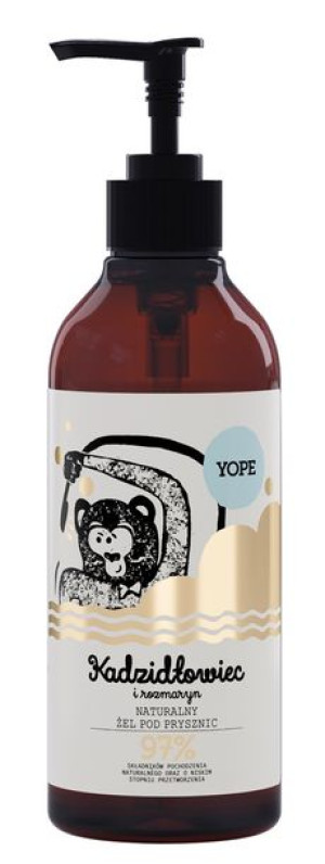 YOPE Zel p/prysznic KADZIDLOWIEC PAO 400ml