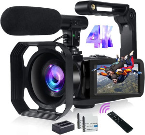 Kamera Wideo 4K 48MP 18X Zoom