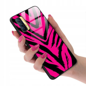 Etui Case Glass do REALME V15 Kobiece Girl Wzory