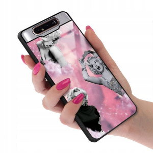 Etui Case Glass do SAMSUNG A90 Kobiece Girl Wzory