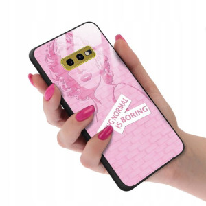 Etui Case Glass do SAMSUNG S10e Kobiece Girl Wzory