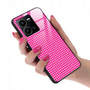 Etui Case Glass do VIVO Y35 Kobiece Girl Top Wzory