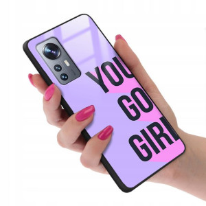 Etui Case Glass do XIAOMI 12 Kobiece Girl Wzory