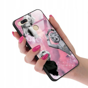 Etui Case Glass do XIAOMI MI A1 Kobiece Girl Wzory
