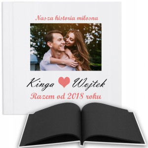 Album Czarne Strony Prezent Na Walentynki Wz Imię