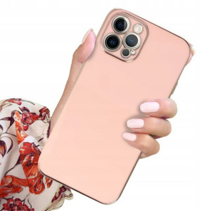 Etui Case JOLESS Róż Błyszczące Do IPHONE 12 PRO