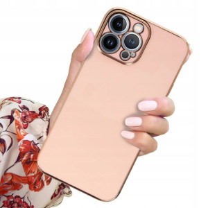 Etui Case JOLESS Róż Błyszczące Do IPHONE 14 PRO