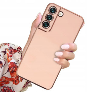Etui Case JOLESS Różowy Błyszczące Do SAMSUNG S22