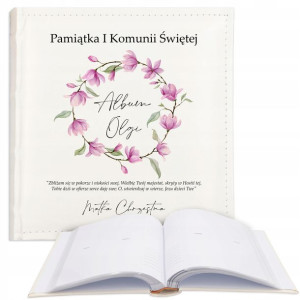 Album Komunia Imię Personalizowany Dla Dziewczynki