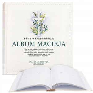 Album Na Pierwszą Komunię Świętą Dla Chłpca Imię