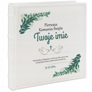 Album Na Pierwszą Komunię Świętą Twoje Imię Wzory