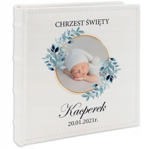 Album Na Zdjęcia Personalizowany Prezent Chrzest