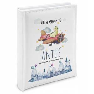 ALBUM Pamiątka CHRZTU ŚWIĘTEGO CHRZESTNA imię WZÓR