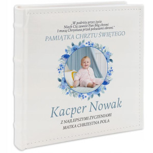 Album Prezent Chrzest Imię Od Chrzestnego Ekoskóra