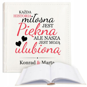 ALBUM Prezent na WALENTYNKI Personalizowane WZORY