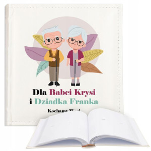 Album Skóra Prezent Dla Babci I Dziadka Wzory Imię