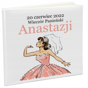 ALBUM Szyty ŚLUBNY Prezent na Wieczór Panieński