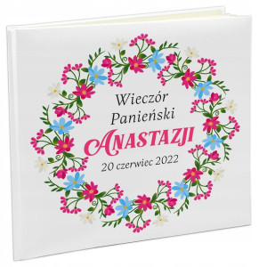 ALBUM Szyty ŚLUBNY Prezent na Wieczór Panieński