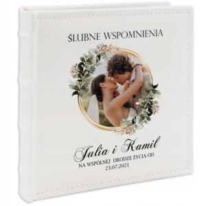 Ślubny Album Na Zdjęcia 200 Zdj Personalizowany