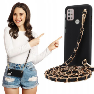 Etui Case Mat BLINK Czarny do MOTOROLA G10 POWER