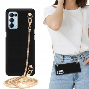 Etui Case MAT BLINK Czarny do OPPO RENO 5 PRO 5G