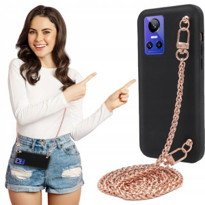 Etui Case Mat BLINK Czarny do REALME GT NEO 3 5G