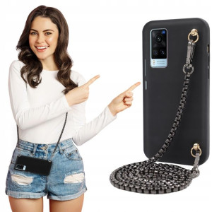 Etui Case Mat BLINK Czarny do VIVO X60 Łańcuszek