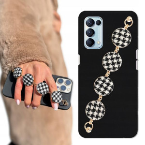 Etui Case Mat Czarne BLINK do OPPO RENO 5 PRO 5G