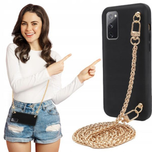 Etui Case MATOWE BLINK Czarny do SAMSUNG S20 LITE