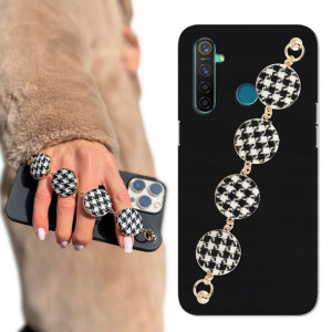 Etui Case Matowe Czarne BLINK do REALME 5 Pepitka