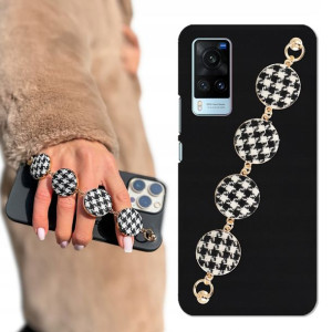 Etui Case Matowe Czarne BLINK do VIVO X60 Pepitka