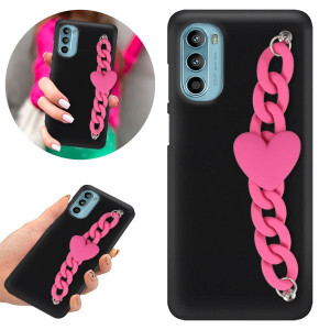 Etui Case Matowe Czarne do MOTOROLA G52 Blink 09