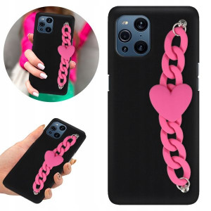 Etui Case Matowe Czarne do OPPO FIND X3 Blink 09
