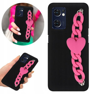 Etui Case Matowe Czarne do OPPO RENO 7 5G Blink 09