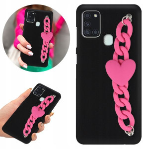 Etui Case Matowe Czarne do SAMSUNG A21s Blink 09