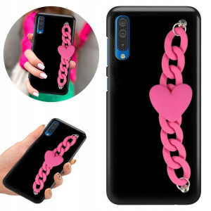 Etui Case Matowe Czarne do SAMSUNG A50s Blink 09