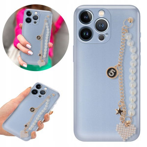 Etui Case Metalic BLINK NIEBIESKI do IPHONE 13 PRO