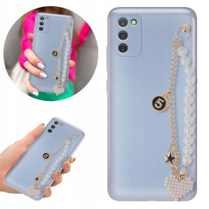 Etui Case Metalic BLINK NIEBIESKI do SAMSUNG A03S