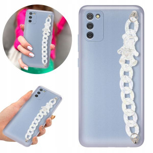 Etui Case Metalic BLINK NIEBIESKI do SAMSUNG A03S