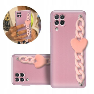 Etui Case Metalic BLINK Różowy do SAMSUNG A22 4G