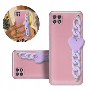 Etui Case Metalic BLINK Różowy do SAMSUNG A22 5G