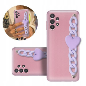 Etui Case Metalic BLINK Różowy do SAMSUNG A32 5G